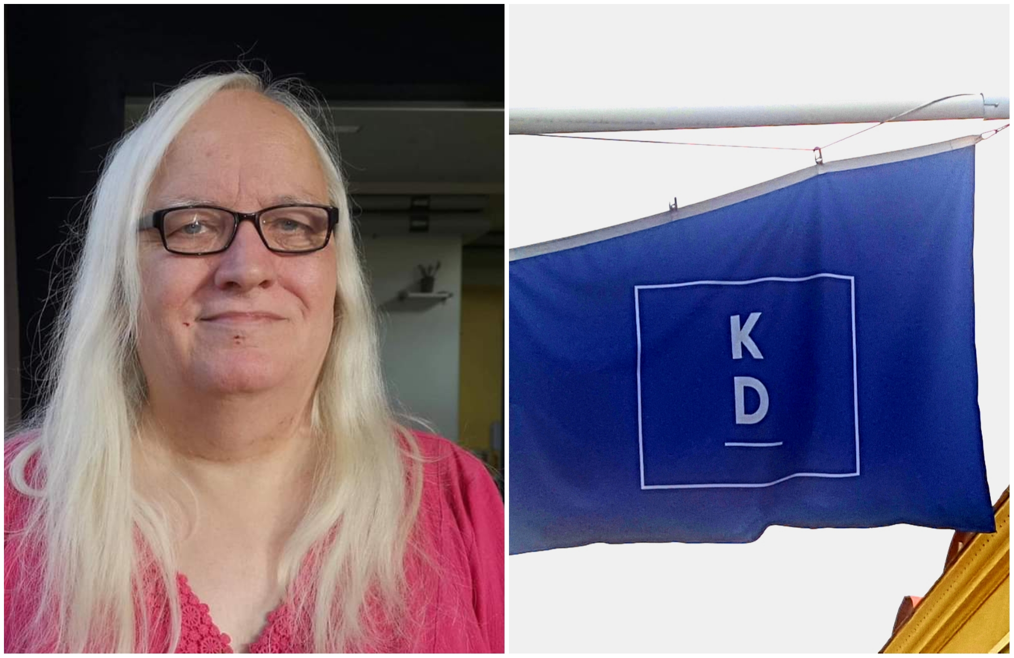 Kristdemokratisk transaktivist stöttas efter nationalistisk hatkampanj