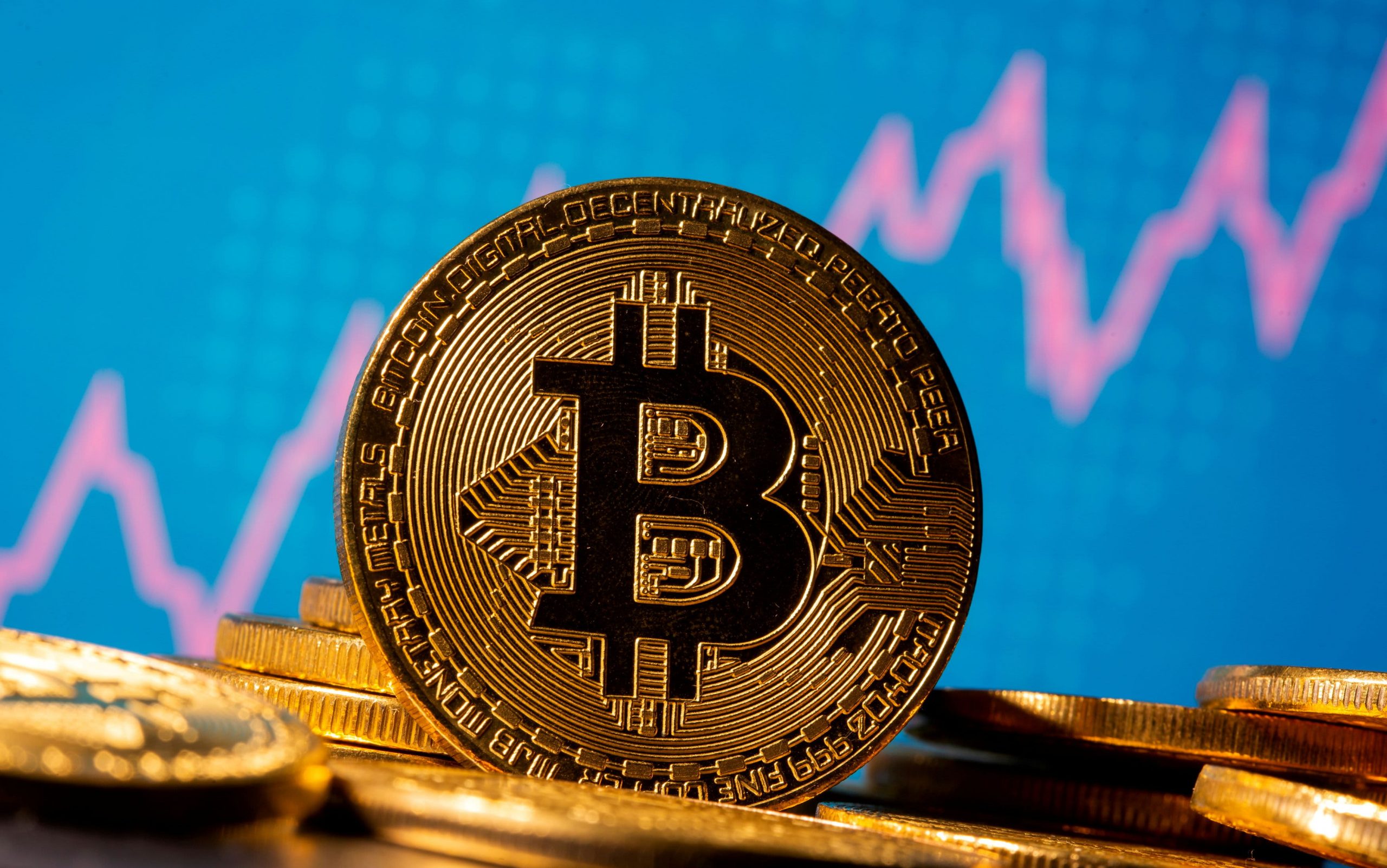 Värdet på bitcoin fortsätter att svänga