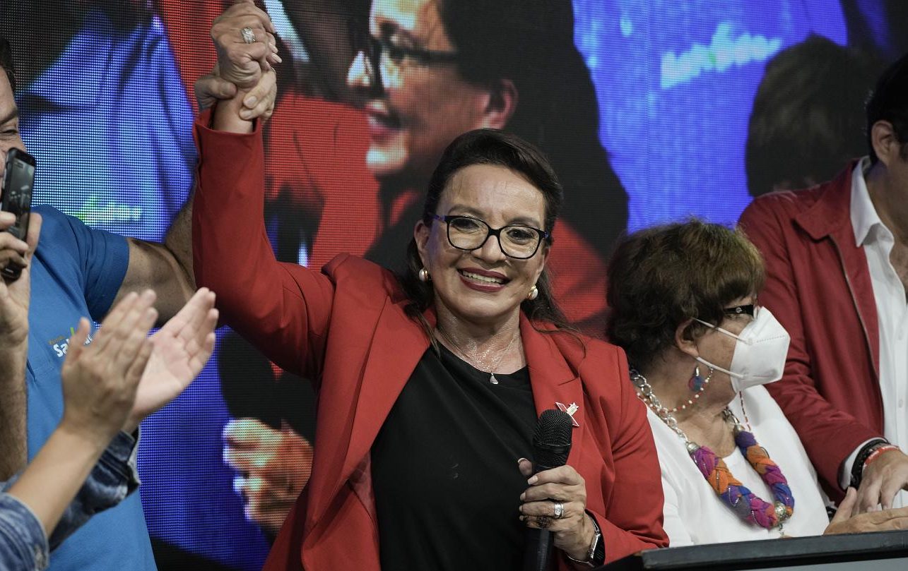 Socialistisk seger: Honduras får sin första kvinnliga president