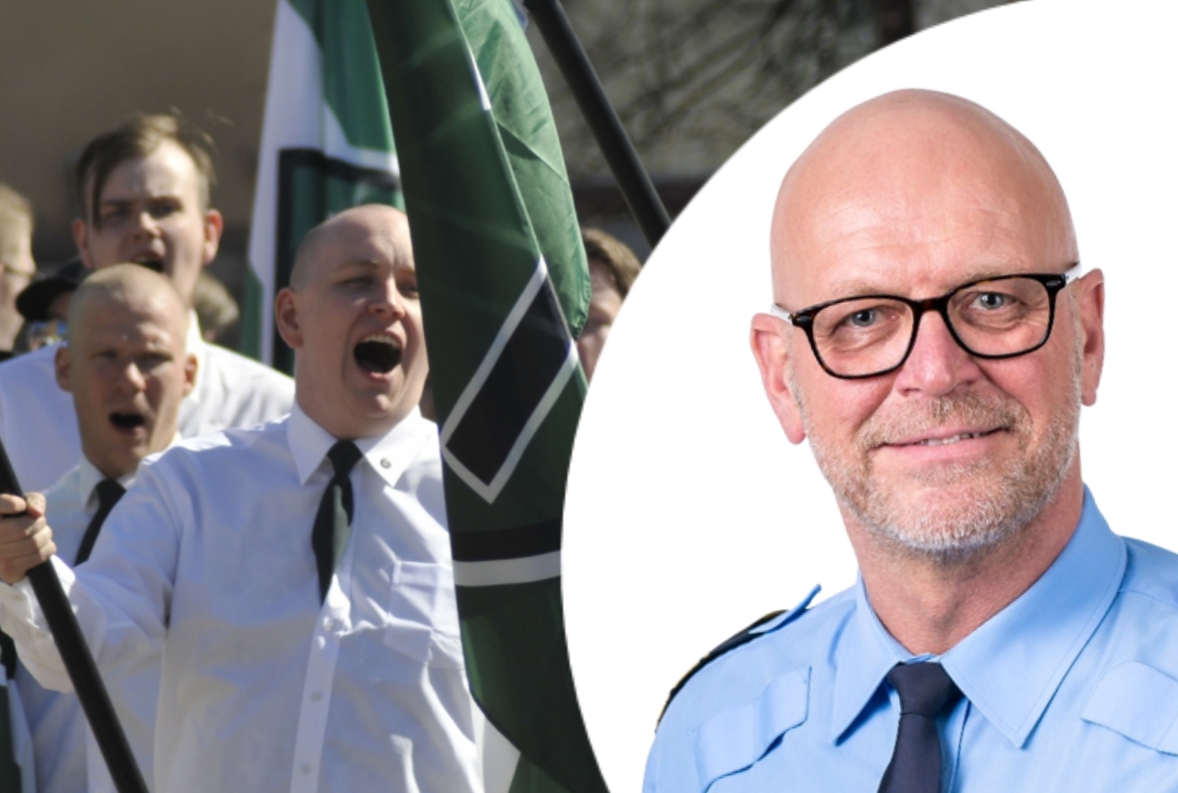 Här ljuger polischefen om nazisterna och synagogan