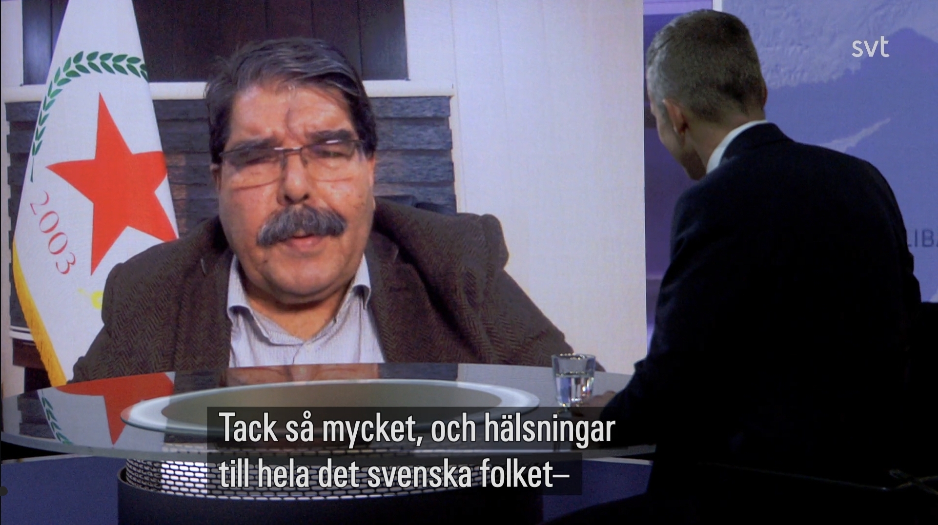 Kurdiska ledaren ”Svenska folket stödjer oss”