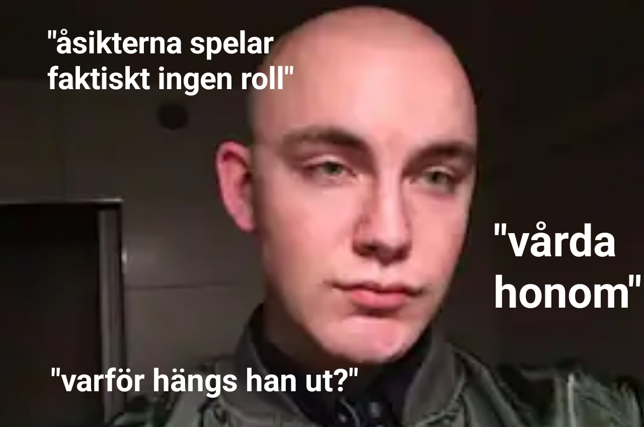Nationalister försvarar seriepedofilen Alexander Andersson