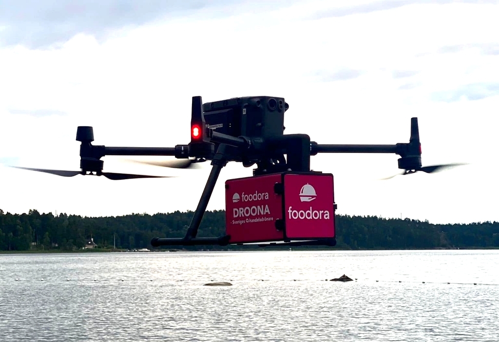 Foodoras drönare stoppar ambulanshelikoptrar