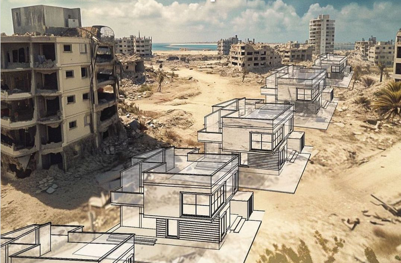 Israelisk byggfirma planerar bosättningar i Gaza